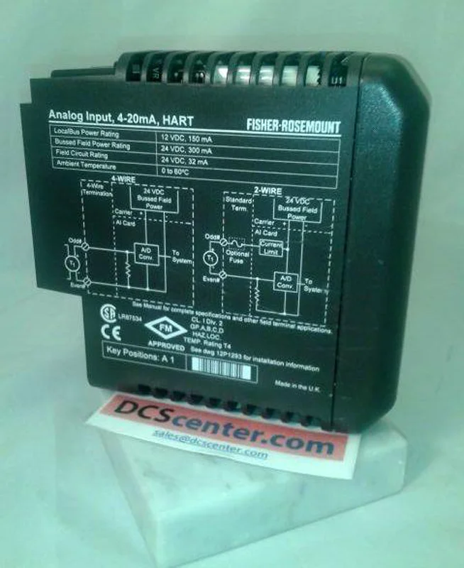 Emerson KJ3002X1BA1 DeltaV DCS Control System Modules