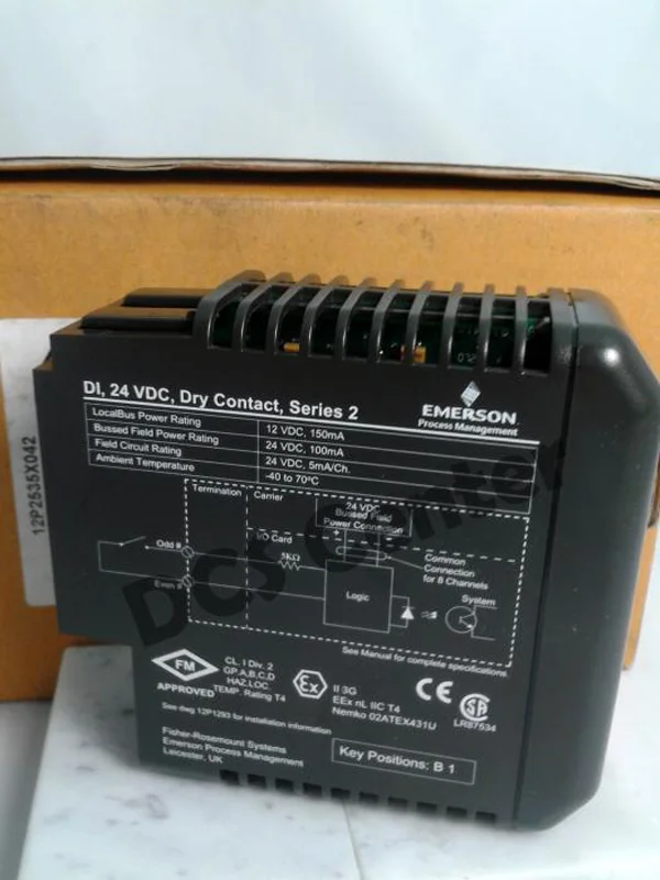 Emerson VE4001S2T2B1 DeltaV DCS Control System Modules