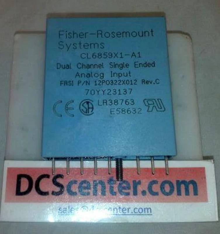 Emerson CL6859X1A1 Fisher Valves Control Valves