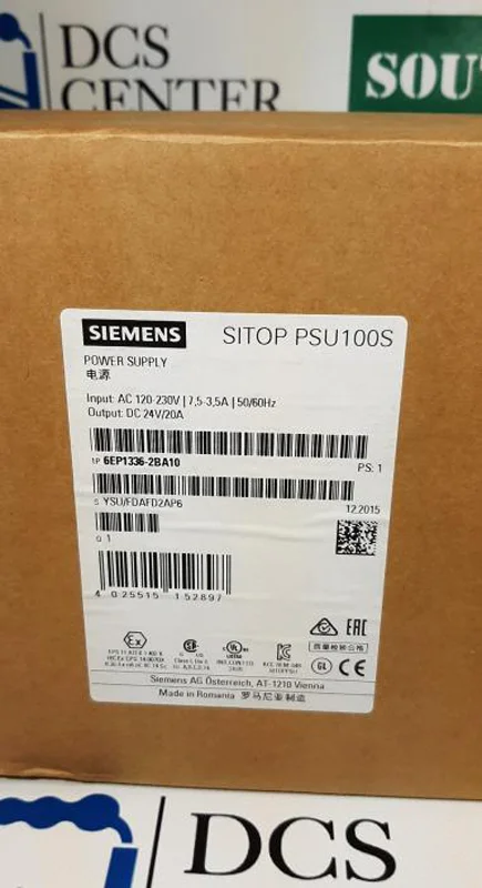 Siemens 6EP13362BA10 Simatic S7 PLCs PLC Modules