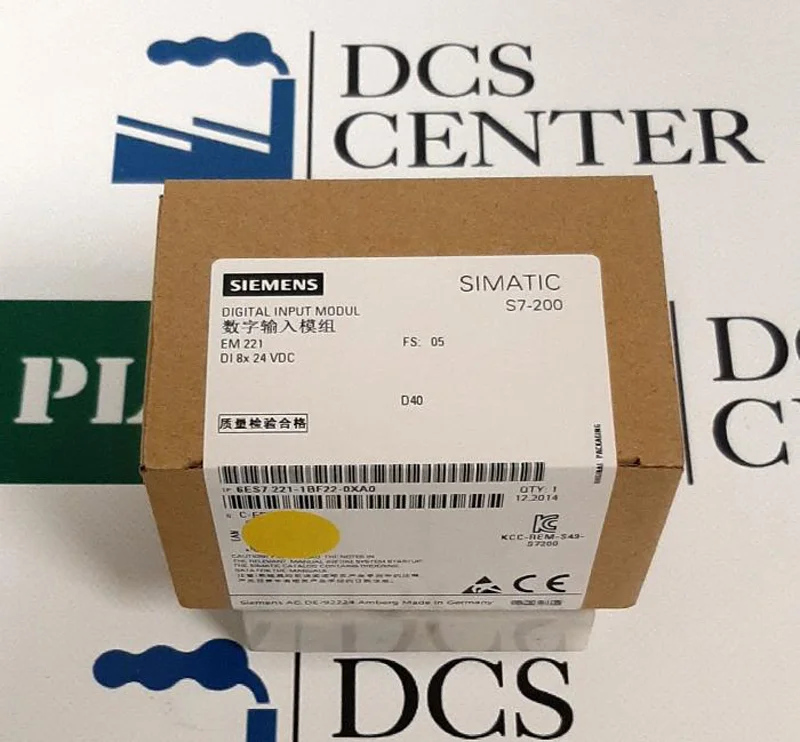 Siemens 6ES72211BF220XA0 Simatic S7 PLCs PLC Modules