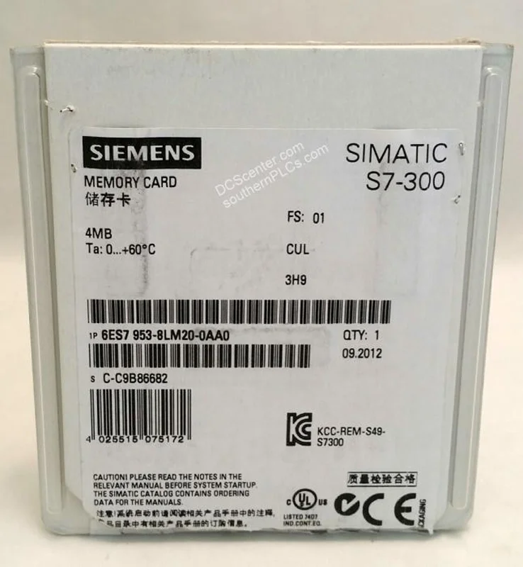 Siemens 6ES79538LM200AA0 Simatic S7 PLCs PLC Modules