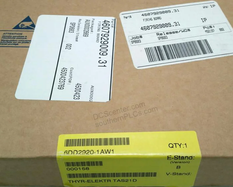 Siemens 6DD29201AW1 Simadyn Drives Drive Controllers